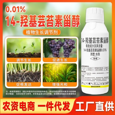 14一羟基芸苔素甾醇高含量0.01%芸苔素内脂保花保果防冻解药害