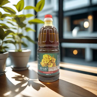 工厂直发 香当香1L纯正菜籽油物理压榨 批发非转基因煎炸王