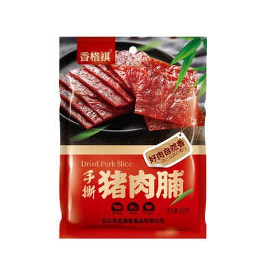 香格祺猪肉干芝麻散装特产200g肉脯休闲零食年货批发手撕猪肉脯