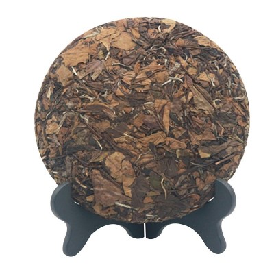 2014年荒野寿眉白茶福鼎福鼎老白茶茶饼正宗茶叶礼盒花香300g批发