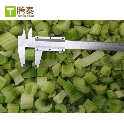 大批量现货厂家直供加州王速冻西芹 冷冻西芹丁段