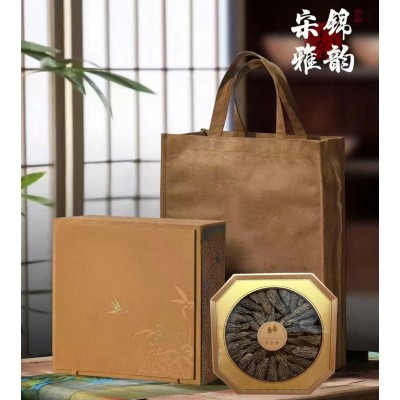宋锦雅韵菌菇高端礼盒羊肚菌礼盒松茸双拼礼盒节日送礼送长辈父母
