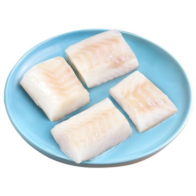 大西洋真鳕鱼块中段鳕鱼辅食宝宝鱼块鱼排冷冻去皮新鲜辅食宝宝