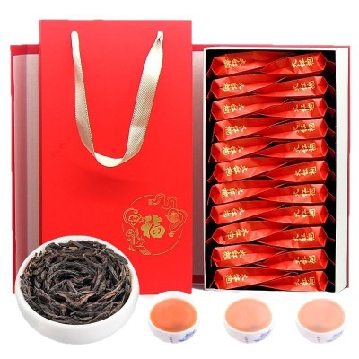 红茶茶叶 大红袍肉桂乌龙茶礼盒装 正山小种金骏眉过年送礼包邮