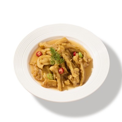 芥末无骨鸭掌小吃商用即食鸭爪袋装200克/袋餐饮半成品批发卤味