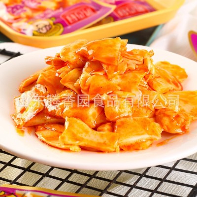 厂家包邮香辣金针菇麻辣杏鲍菇开袋即食休闲解馋小食品小包装散装